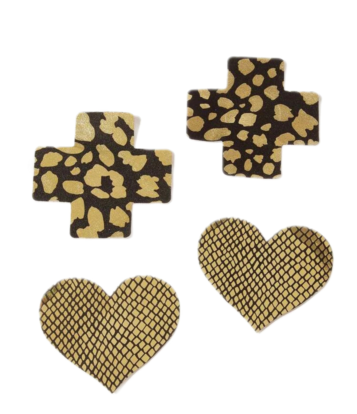 2 pair Geo Shaped Nipple Cover